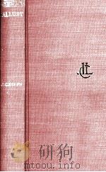 Sallust 1921 PDF电子版封面 J.C.Rolfe