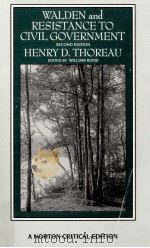 Walden and Resistance to civil government   1992  PDF电子版封面    Henry D. Thoreau ; edited by W 