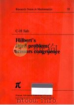 Hilbert's third problem:scissors congruence 1979 PDF电子版封面 C-H Sah