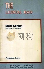 The Lexical Bar（1985 PDF版）