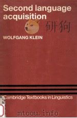 SECOND LANGUAGE ACPUISITION（1986 PDF版）