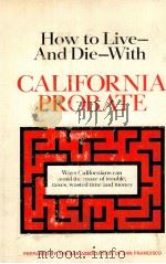 CALIFORNIA PROBATE（1970 PDF版）
