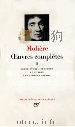 Moliere oeuvres complites 2 1971 PDF电子版封面 Moliere