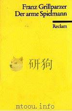 Der arme spielmann:Erzaehlung 1996 PDF电子版封面 Franz Grillparzer