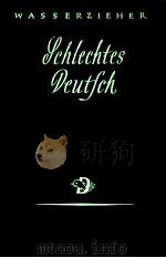 Schlechtes Deutsch（1961 PDF版）