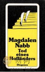 TOD EINES HOLLANDERS 1992 PDF电子版封面 MAGDALEN NABB