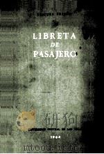 LIBRETA DE PASAJERO 1964 PDF电子版封面 SAMUEL FEIJOO
