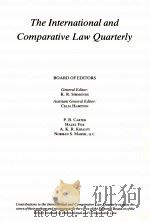 THE INTERNATIONAL AND COMPARATIVE LAW QUARTERLY VOLUME 32 1983 PDF电子版封面