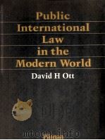 PUBLIC INTERNATIONAL LAW IN THE MODERN WORLD 1987 PDF电子版封面 0273028154