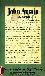 JOHN AUSTIN 1982 PDF电子版封面 W.L.MORISON