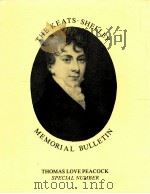 KEATS SHELLEY MEMORIAL BULLETIN ROME NO.XXXVI 1985 PDF电子版封面 TIMOTHY WEBB