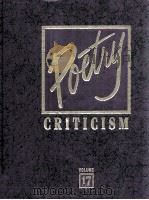 POETRY CRITICISM VOLUME 17 1997 PDF电子版封面 CAROL T.GAFFKE MARGARET HAEREN