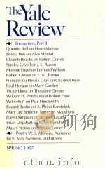 THE YALE REVIEW VOL.76 1987 PDF电子版封面 KAI ERIKSON