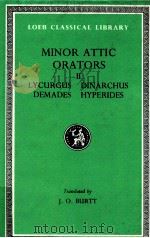 MINOR ATTIC ORATORS VOLUME 2（1980 PDF版）