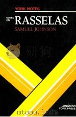 RASSELAS SAMUEI JOHNSON YORK NOTES（1981 PDF版）