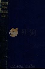 ENGLISH CLASSICS SPENSER FAERY QUEENE BOOK 1 PDF电子版封面