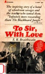TO SIR WITH LOVE（1959 PDF版）