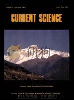 CURRENT SCIENCE 1993 PDF电子版封面