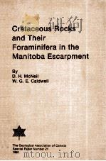 CRETACEOUS ROCKS AND THEIR FORAMINIFERA IN THE MANTIOBA ESCARPMENT 1981 PDF电子版封面 091921617X