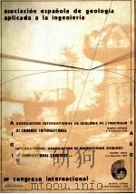ASOCIACION ESPANOLA DE GEOLOGIA APLICADA A LA INGENIERIA SPECIAL SESSIONS   1978  PDF电子版封面  8440051476   