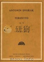 ANTONIN DVORAK TERZETTO OP.74（1977 PDF版）