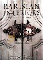 PARISIAN INTERIORS:BOLD ELEGANT REFINED PDF电子版封面 BARBARA & RENE STOELTIE