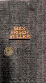 Stiller PDF电子版封面 Max Frisch