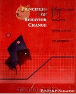 PRINCIPLES OF BEHAVIOR CHANGE 1996 PDF电子版封面 0471109541