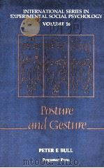 Posture and Gesture 1987 PDF电子版封面 9780080339719