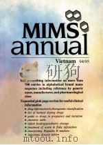 MIMS ANNUAL VIETNAM 94/95 1994 PDF电子版封面