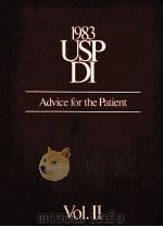 1983 USPDI ADVICE FOR THE PATIENT VOLUME II 1982 PDF电子版封面