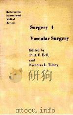 BUTTERWORTHS INTERNATIONAL MEDICAL REVIEWS SURGERY 4 VASCULAR SURGERY 1984 PDF电子版封面 0407023208