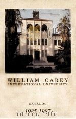 WILLIAM CAREY INTERNATIONAL  UNIVERSITY（1987 PDF版）