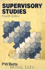 SUPERVISORY STUDIES FOURTH EDITON 1983 PDF电子版封面