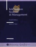 INFORMATION SYSTEMS IN MANAGEMENT FOURTH EDITION 1990 PDF电子版封面 0534102662 JAMES A.SENN