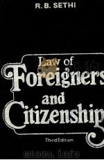 LAW OF FOREIGNERS AND CITIZRNSHIP（1981 PDF版）