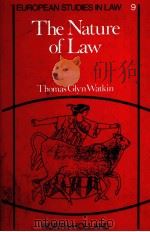 The nature of law 1980 PDF电子版封面 0444854223