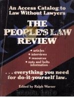 The People's Law Review 1982 PDF电子版封面 020108306X