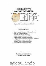 COMPARATIVE INCOME TAXATION:A STRUCTURAL ANALYSIS 1997 PDF电子版封面 9041106014 PRINCIPAL AUTHOR AND CONTRIBUT