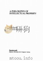 A philosophy of intellectual property 1996 PDF电子版封面