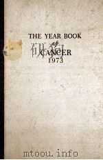 THE YEAR BOOK OF CANCER 1973 1973 PDF电子版封面 RANDOLPH LEE CLARK RUSSELL W.