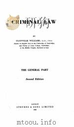 CRININAL LAW   1979  PDF电子版封面     