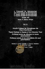 AKTUELLE PROBLEME DER ERKRANKUNGEN DES MAGEN-DARM-KANALS TOPICAL PROBLEMS IN DISEASES OF THE ALIMEN 1963 PDF电子版封面