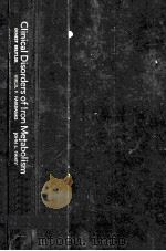 CLINICAL DISORDERS OF IRON METABOLISM   1963  PDF电子版封面     