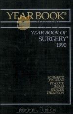 THE YEAR BOOK OF SURGERY 1990 1990 PDF电子版封面 0815176992