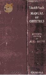 MANUAL OF OBSTETRICS  ELEVENTH EDITION（1957 PDF版）