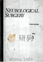 NEUROLOGICAL SURGERY:A COMPREHENSIVE REFERENCE GUIDE TO THE DIAGNOSIS AND MANAGEMENT OF NEUROSURGICA（1990 PDF版）