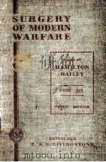 SURGERY OF MODERN WARFARE PRAT SIX 1944 PDF电子版封面