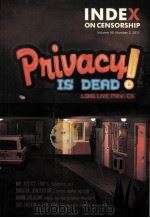 Privacy is dead : long live privacy PDF电子版封面 1446209105 Jo Glanville