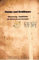 DEICHE UND ERDDAMME SICKERSTROMUNG-STANDSICHERHEIT 1963 PDF电子版封面